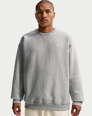 Nike Solo Swoosh Men's Fleece Crew. Nike NO